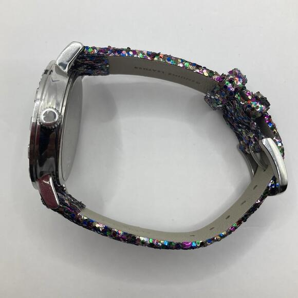 Kate Spade New York Metro Grand Glitter 38mm Watch Navy Blue Dial New Battery main image 9